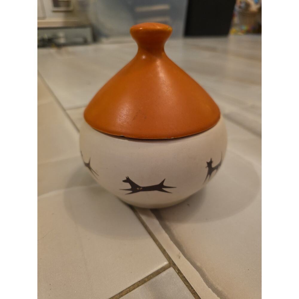 Vintage Mccoy Jingle‎ Treats Jar